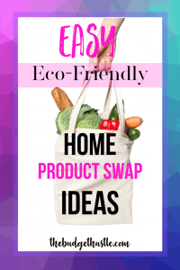 Easy Eco-friendly Product Swap Ideas pinterest graphic