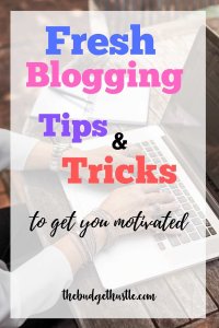 blogging tips and tricks