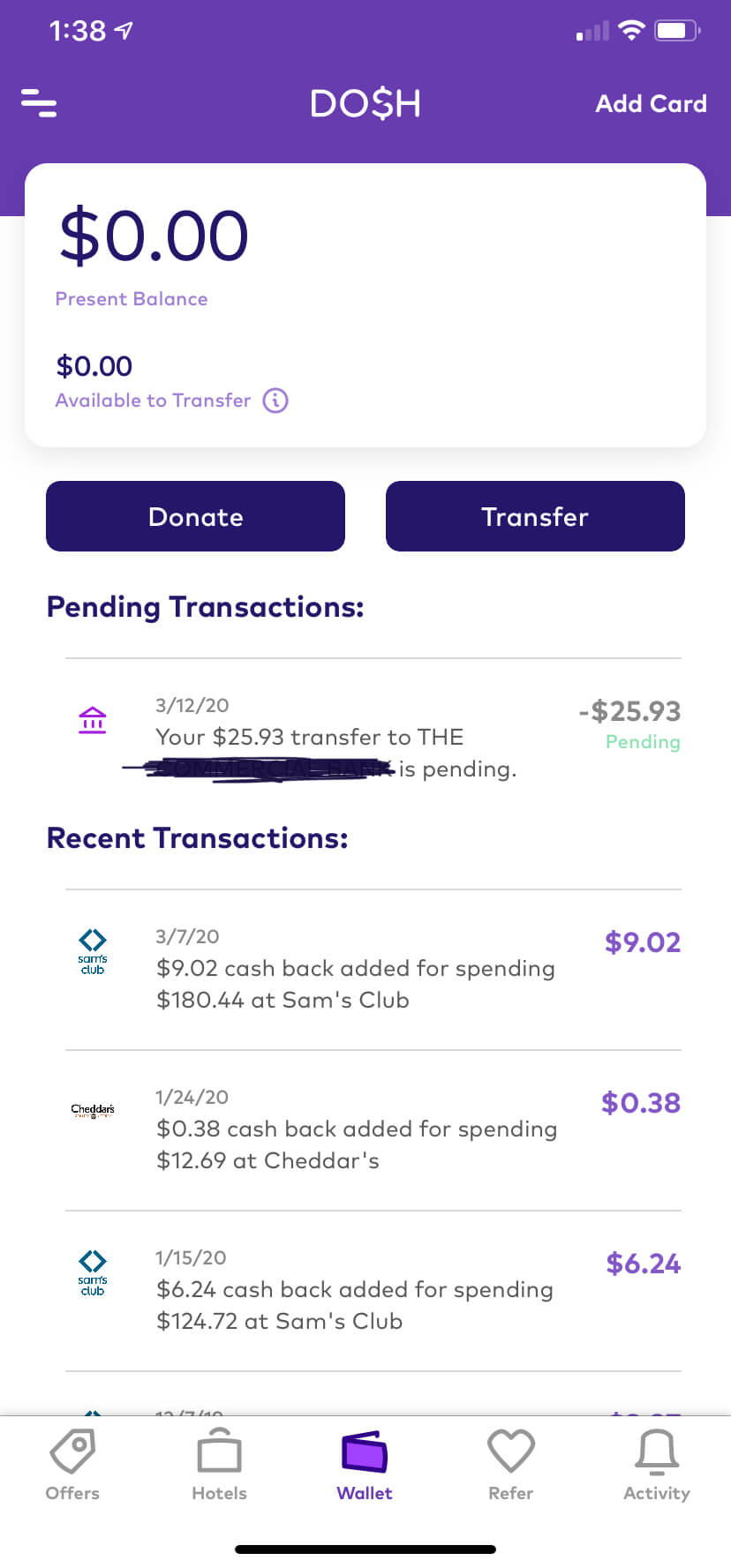 Dosh app