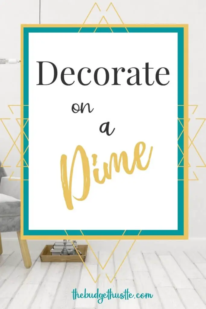 save money on home decor