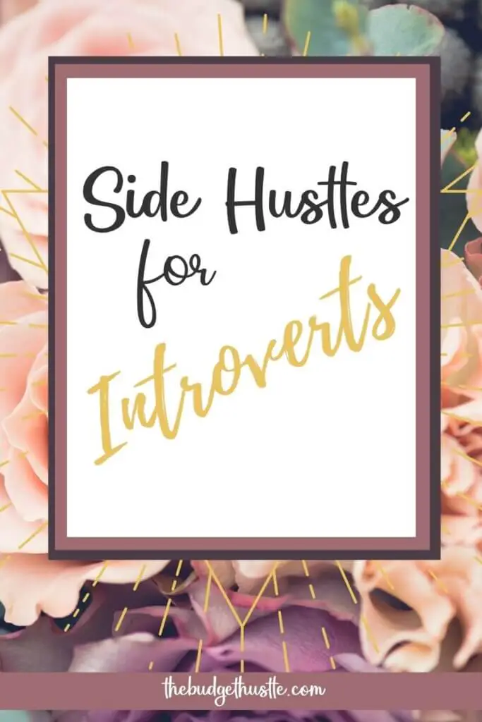 side hustle for introverts